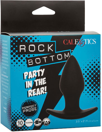 Calexotics Πρωκτική Σφήνα με Δόνηση Μαύρη