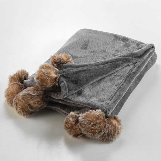 Douceur d'Intérieur L-c Snowy Καναπέ 125x150εκ. Snowy Gris Douceur d'Intérieur L-c Snowy Καναπέ 125x150εκ. Snowy Gris