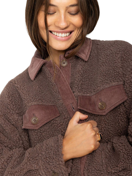 Coastal Waves Women's Long Lifestyle Jacket for Winter