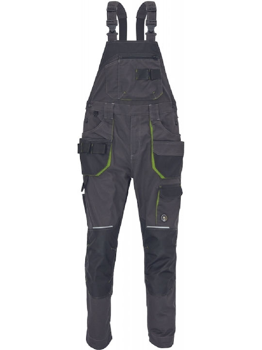 Cerva Work Coveralls Dungarees Gray