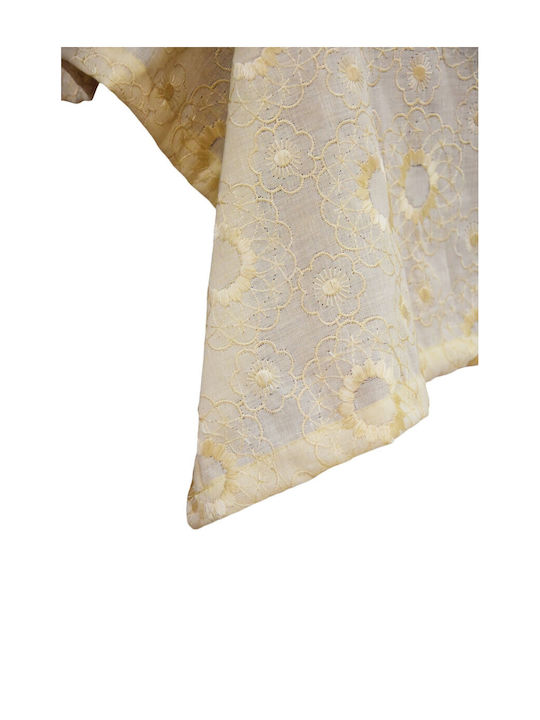 Decotelia Tischtuch Beige 150x160cm