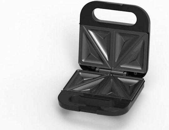 Heinner Sandwich Maker for for 2 Sandwiches Sandwiches 750W Gray