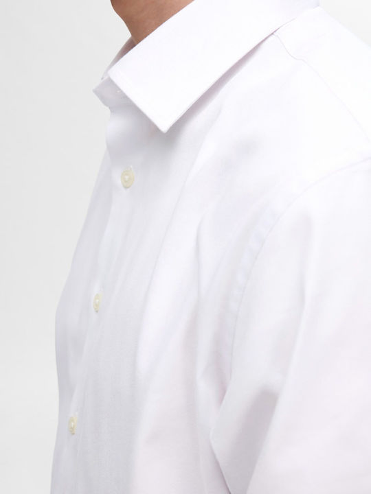 Long-sleeved Cotton Shirt White