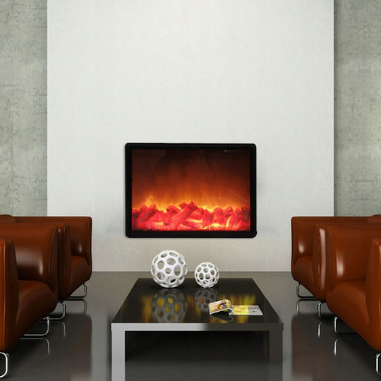 Șemineu Electric Ornamental cu LED și USB
