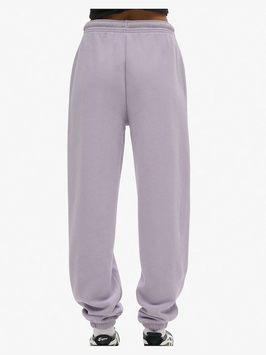 Superdry D2 Ovin Essential Logo Sweatpants Jogger Lilac