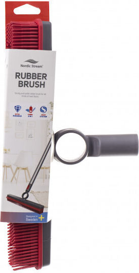 Nordic Stream Gummiborsten-Bodenbürste 33 cm