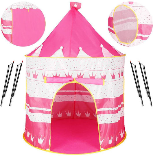 Kids Play Tent Foldable 100x140cm Pink