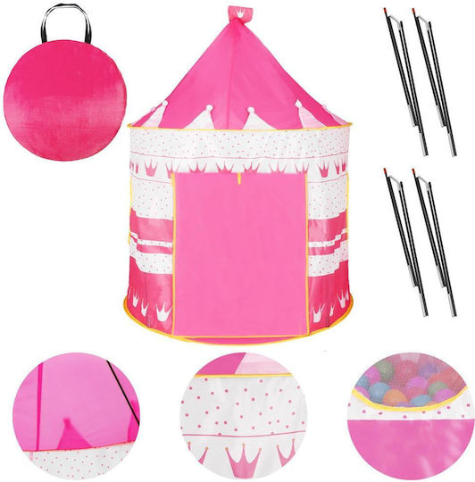 Kids Play Tent Foldable 100x140cm Pink