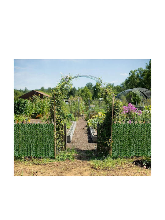 Sersimo Artificial Leaf Screen Panel Fence Balcony 100x500cm Green