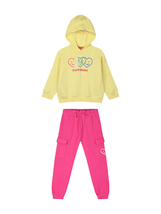 Energiers Kids Sweatpants Set magenta