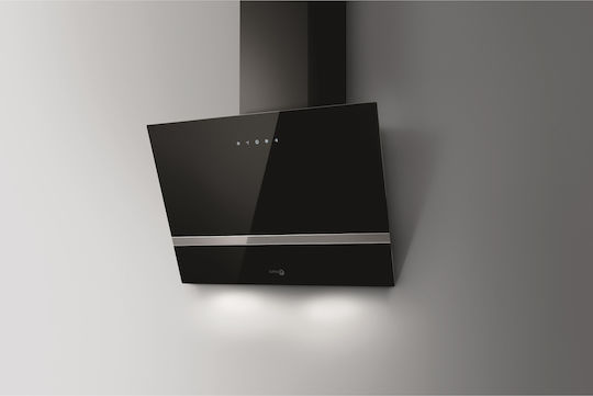 TurboAir Kitty BL/A/60 Απορροφητήρας Καμινάδα 60cm Μαύρος