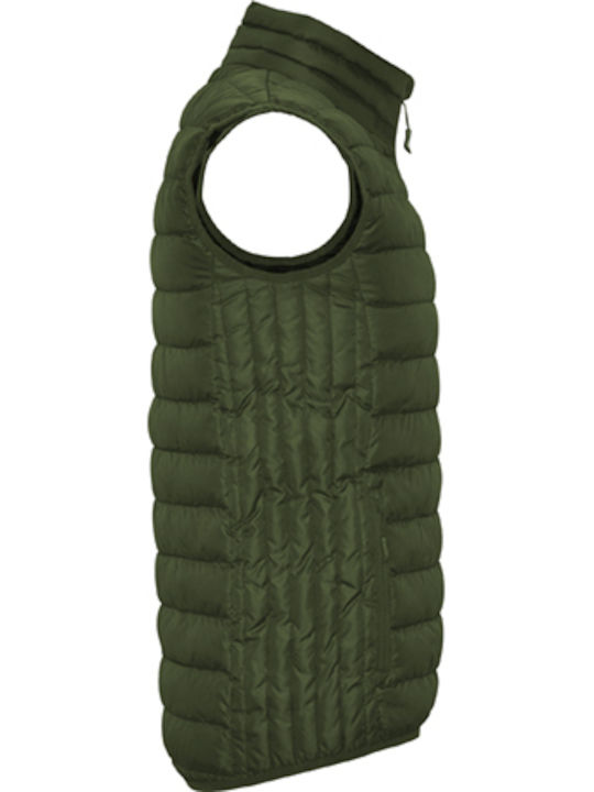 Oslo Sleeveless Jacket Khaki