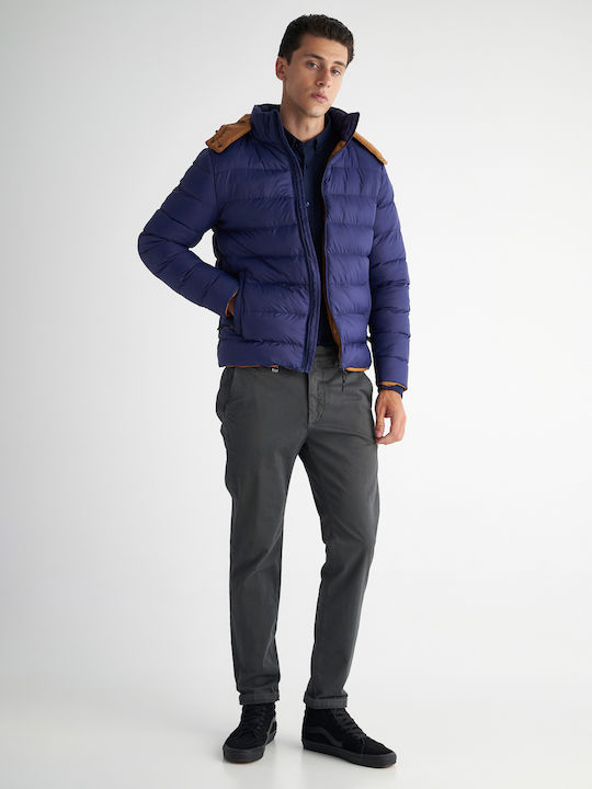 Tyler Χειμωνιάτικο Μπουφάν Puffer Μπλε