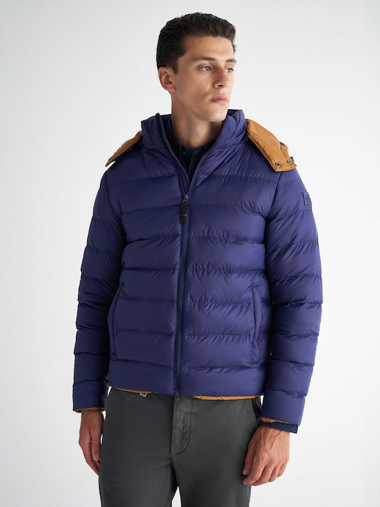 Tyler Χειμωνιάτικο Μπουφάν Puffer Μπλε