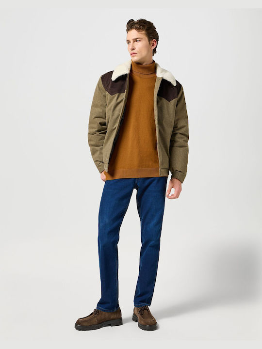 Wrangler Pullover Tabac Brown