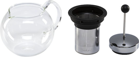 Bodum Assam Teekanne Glas Transparent 500ml