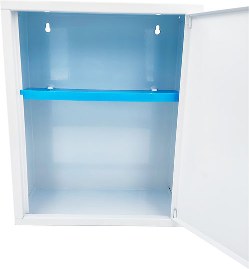 Φαρμακείο Τοίχου Μεταλλικό Μεσαίο 37x30x14cm