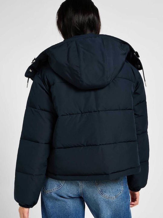Scurtă Jachetă de femei Puffer Black