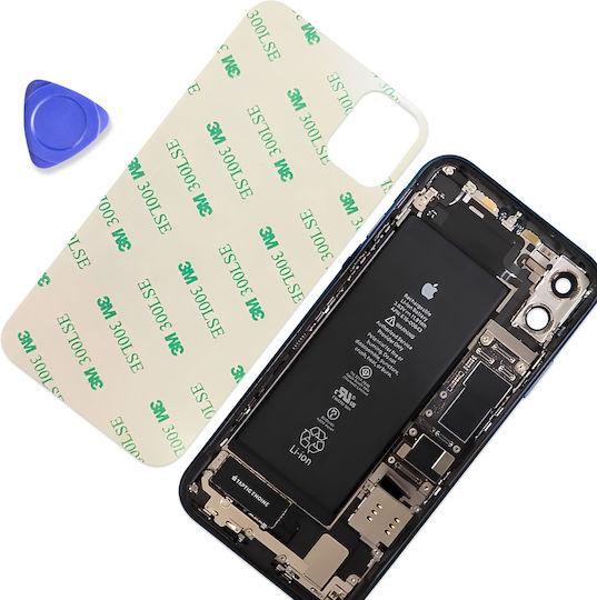 Clappio Adhesive Back Glass 3m Iphone 11 Strong Adhesion Transparent