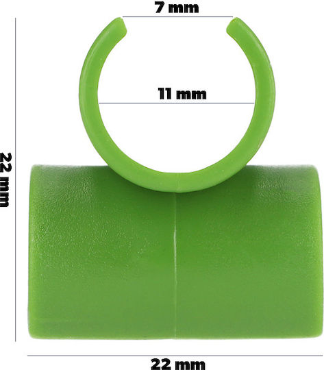 Conector de Colț Kadax Vârf 10buc Stâlpi de Roșii Cruce 11mm 90 Grade