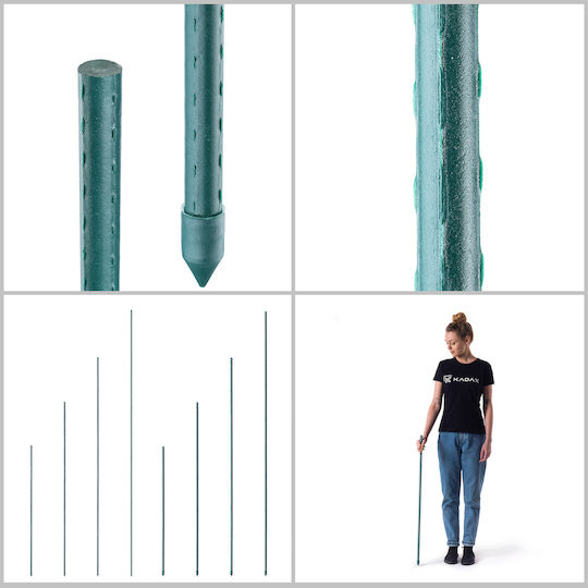 Kadax Plant Stake 90cm Tomato Support Flower Pole Coated 10pcs