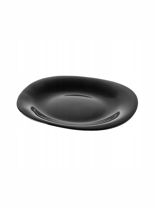 Kadax Dessert Plate 21cm Cake Plates Black Set 3