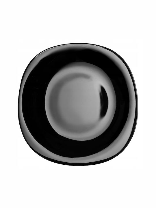 Kadax Dessert Plate 21cm Cake Plates Black Set 3