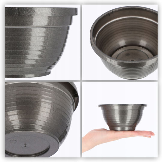 Kadax Friedhofstopf Plastik Grab-Schale 13cm