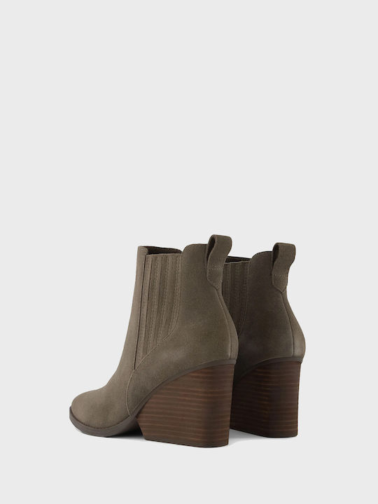 Toms Ankle Boots Khaki 10021326