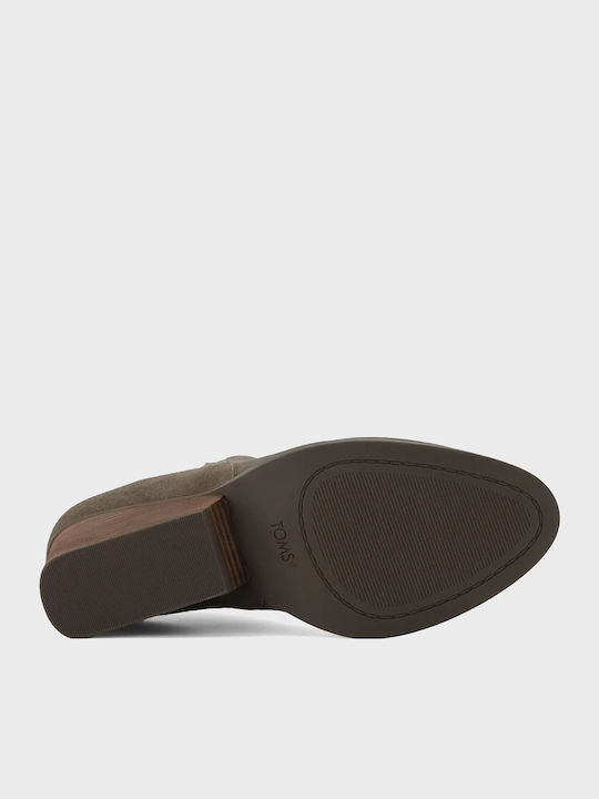 Noa Ankle Boots Γυναικεία Μποτάκια Αστραγάλου Χακί
