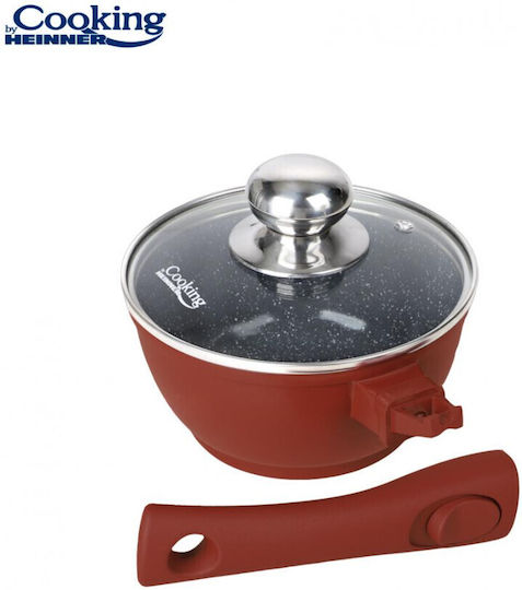 Алуминиева тенджера + капак 16x8см 1.3л Калабрия