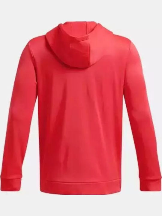 Ζακέτα με Κουκούλα Red/Black