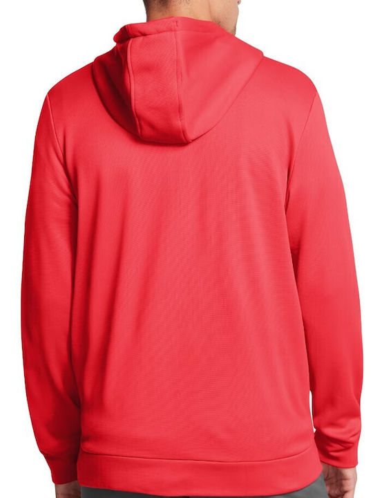 Under Armour Red/Black with Hood