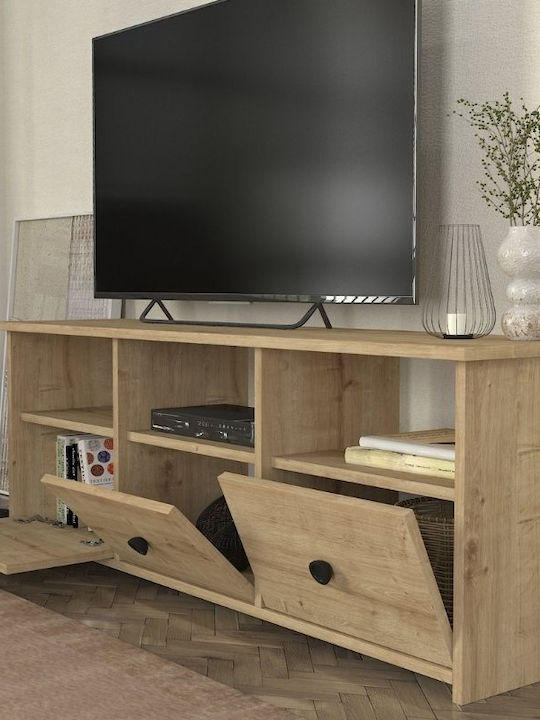 TV-Ständer Mahen Sapphire Eiche M140xT35xH49.8cm