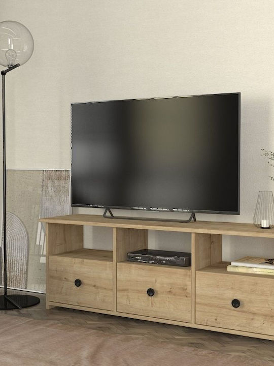 TV-Ständer Mahen Sapphire Eiche M140xT35xH49.8cm