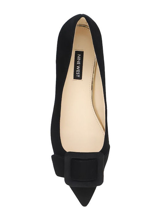 Synthetic Leather Ballerinas Jesike Black