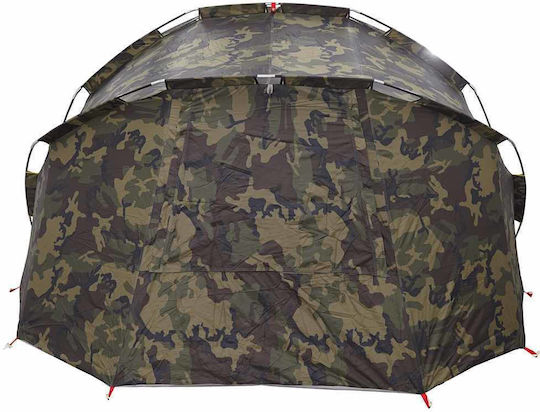 vidaXL Σκηνή Ψαρέματος Πράσινη για 5 Άτομα 320x292x178εκ.