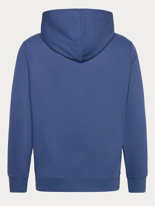 Sweatshirt with Hood Blue
