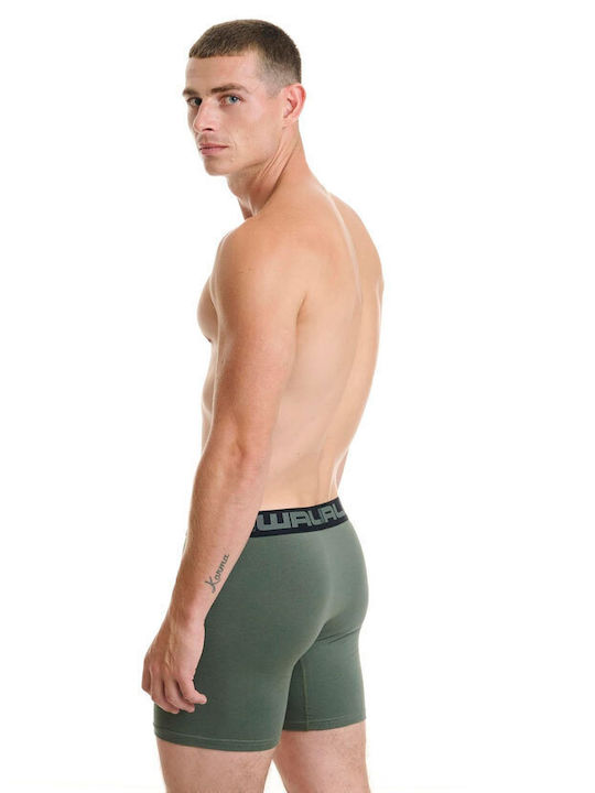 Men's Boxers Khaki, Anthracite 2Pack