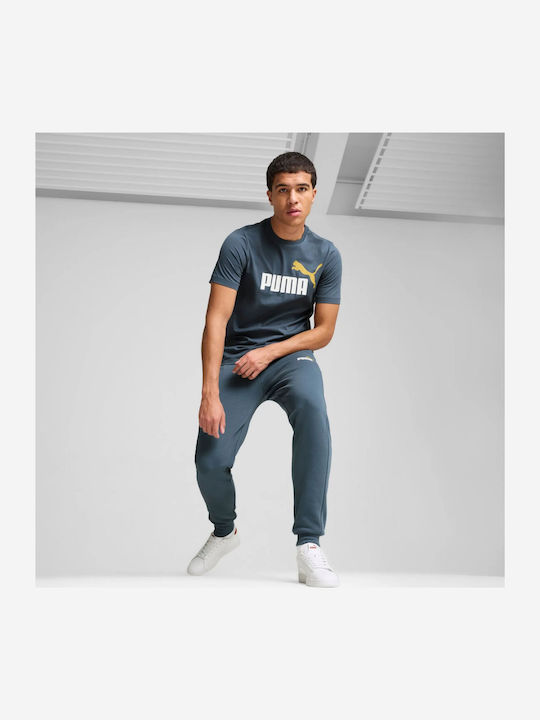 Logo Sweatpants with Elastic Green