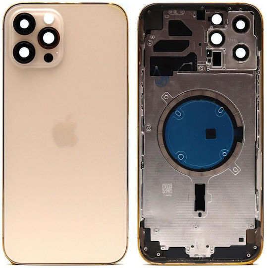 Batterieabdeckung Gold für iPhone 12 Pro Max