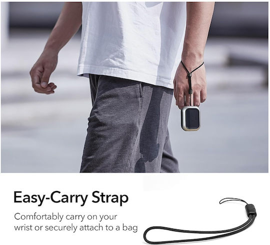 ESR Orbit Halolock Magsafe Hülle Silikon in Lila Farbe für Apple AirPods 4