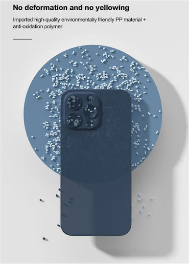 Devia Ultra Thin Задна корица Силикон 0.3мм Черен (iPhone 14 Plus)