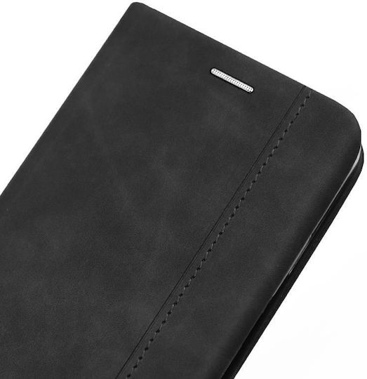 iNOS S-folio Ne Book Δερματίνης Μαύρο (Poco X5)