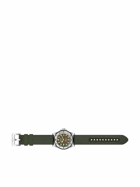Invicta Pro Diver Men's Watch 44mm Automatic with Green Fabric Strap