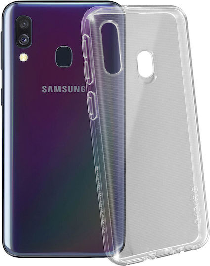 Araree A Back Cover Σιλικόνης Διάφανο (Galaxy A40)