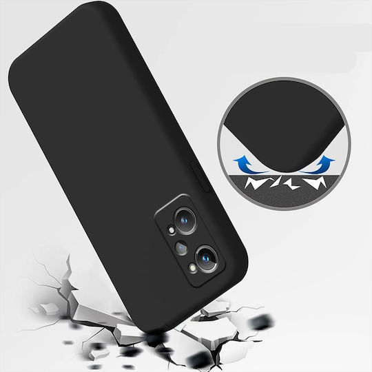 Forcell Lite Back Cover Σιλικόνης Μαύρο (Realme GT Neo 2 / Realme GT Neo 3T 5G)