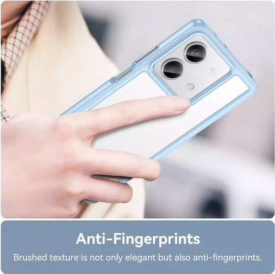 Hurtel Outer Space Back Cover Silicone / Plastic with Strap Blue (Redmi Note 13 5G)