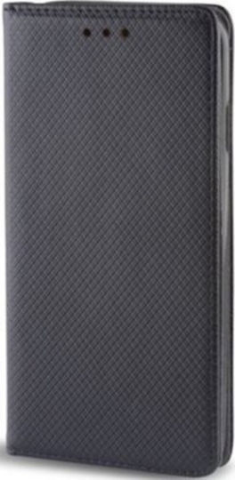 Book Silicon / Tesatura Negru (Redmi Note 13 Pro 4G / Poco M6 Pro 4G )