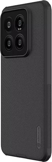 Super Back Cover Silicon / Plastic Magnetic Negru (Xiaomi 14 Pro)